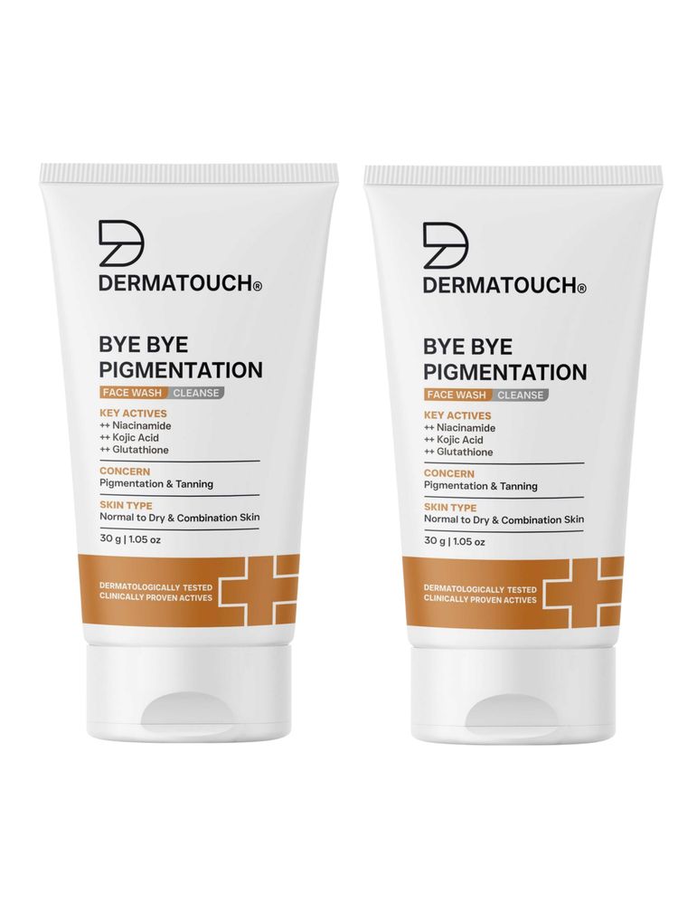 Dermatouch Bye Bye Pigmentation Face Wash - Pack Of 2-image-46