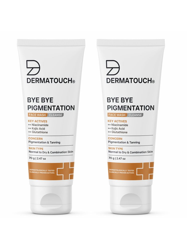 Dermatouch Bye Bye Pigmentation Face Wash - Pack Of 2-image-45