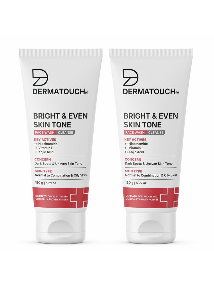 Dermatouch Bright & Even Tone Face Wash - Pack Of 2-image-31