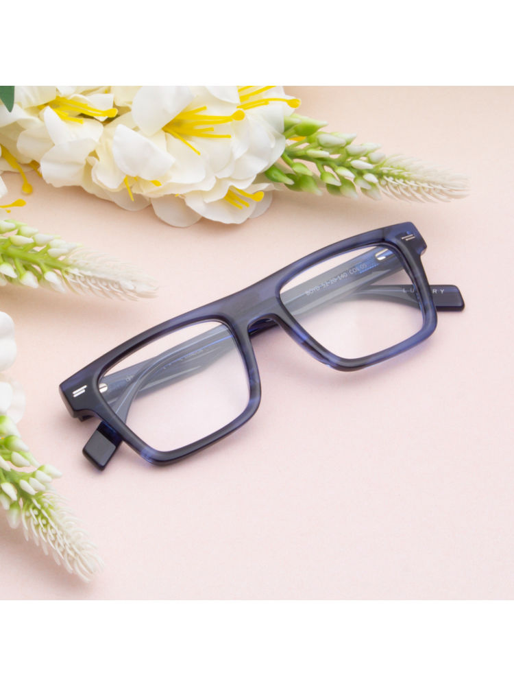 TED SMITH Blue Square Premium Italian Acetate Frame For Unisex (BOYD_C5)-picture-49