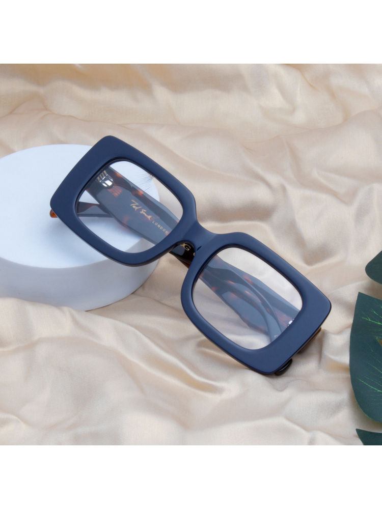 TED SMITH Blue Square Premium Italian Acetate Frame For Unisex (KIMMY 2.0_C3)-picture-10