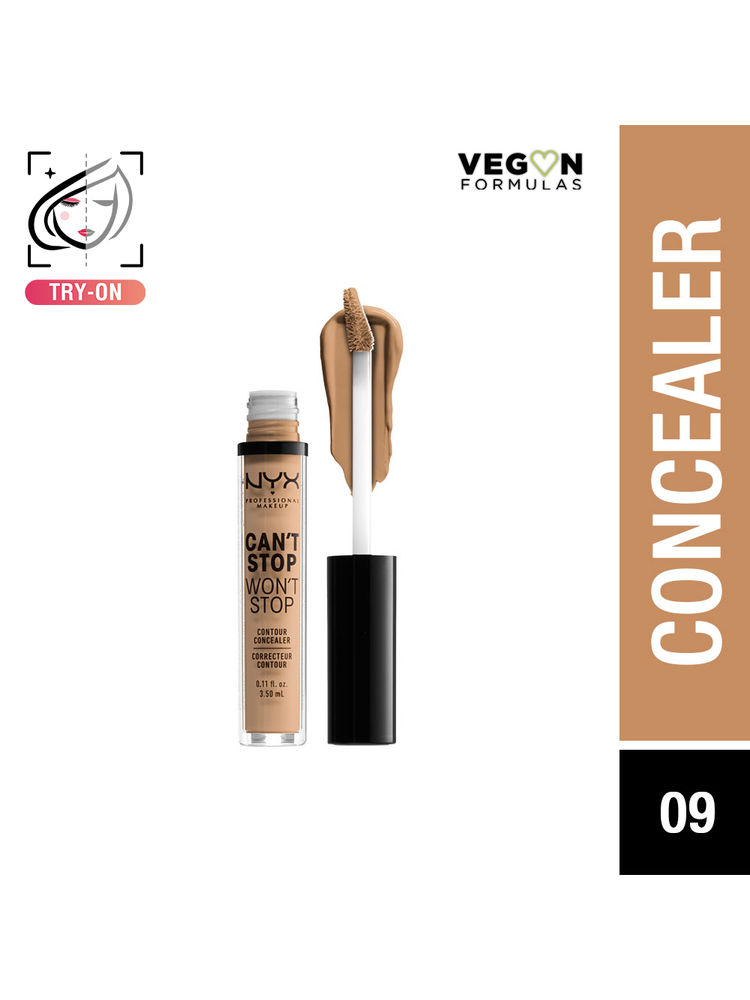 NYX Professional Makeup Can't Stop Won't Stop Contour Concealer - Medium Olive-image-43