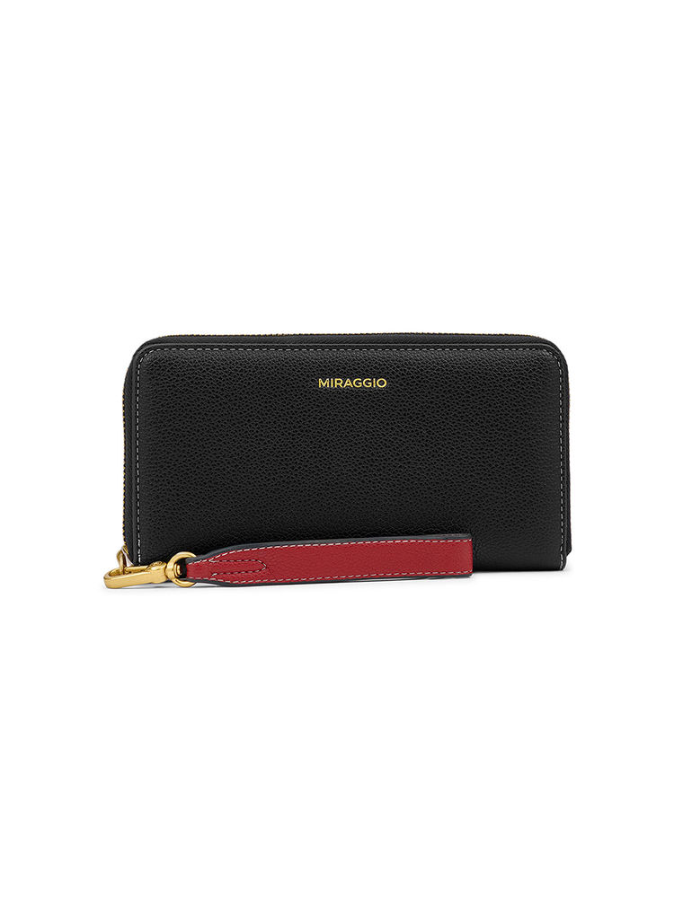 MIRAGGIO Black Solid Wallet-picture-11