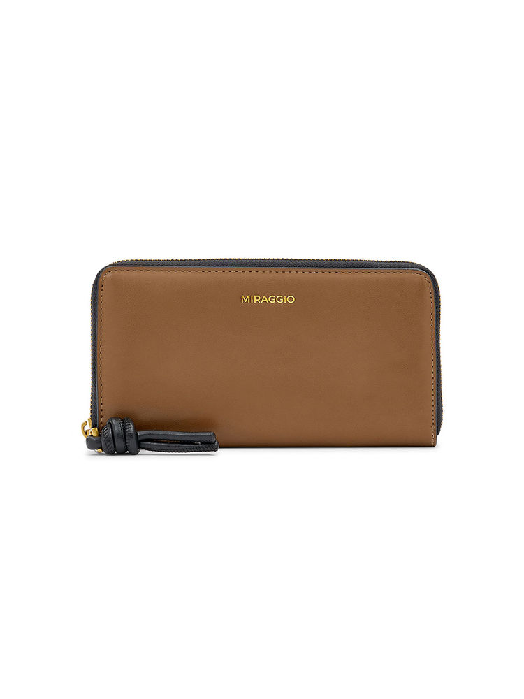 MIRAGGIO Brown Solid Wallet-picture-24