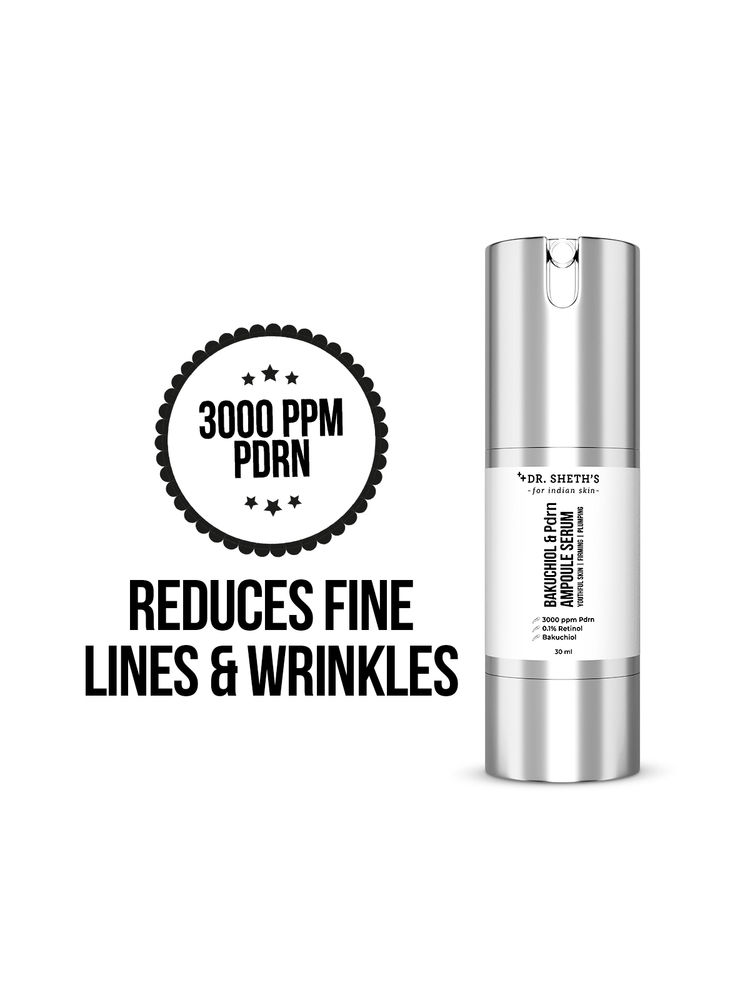 Dr. Sheth's Bakuchiol & PDRN Ampoule Serum Anti-Aging, Reduces Wrinkles, Fine Lines & Repairs Skin-picture-19