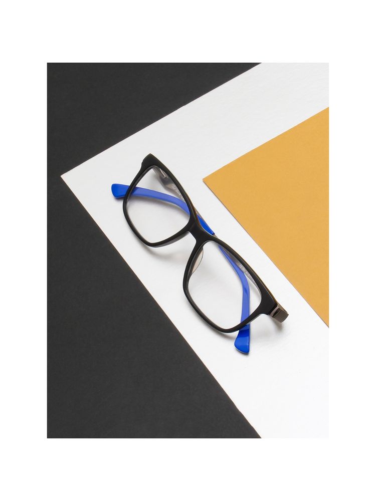 TED SMITH Full Rim Wayfarer Computer Glasses Frame for Men Women - 51-17-145-picture-14