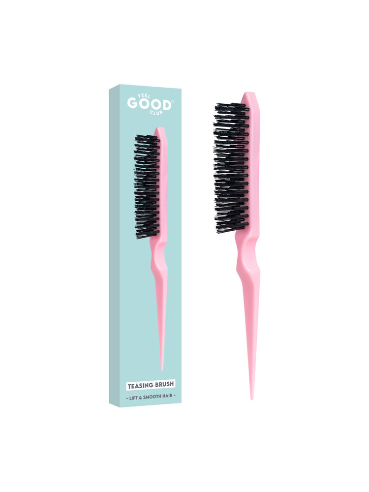 Feel Good Club Teasing Hair Brush For Back Combing To Add Volume & Smoothening For Sleek Styling-image-49