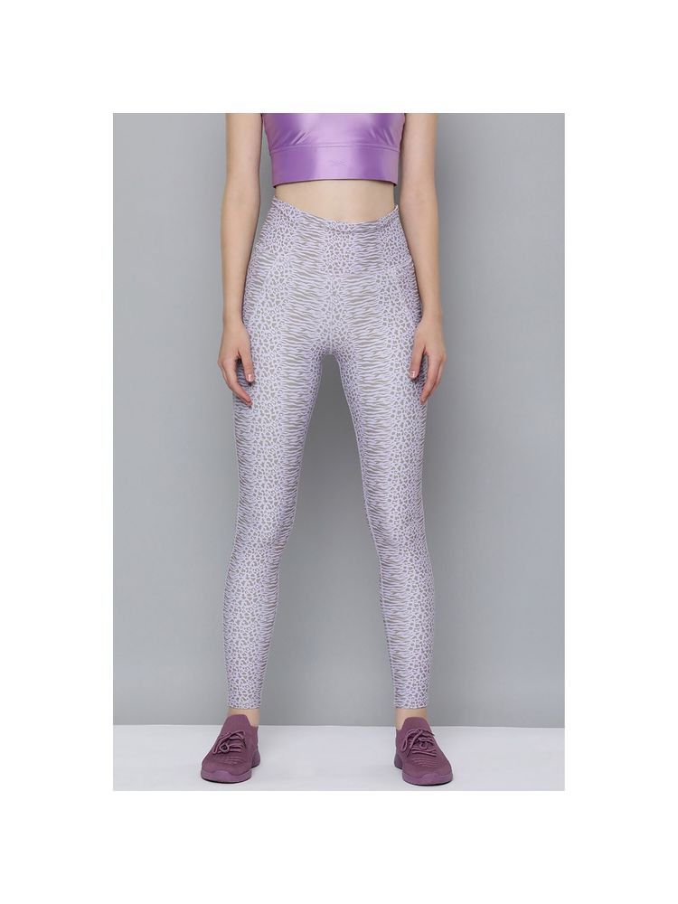 Reebok Womens Purple Lux Printed Tights-picture-25