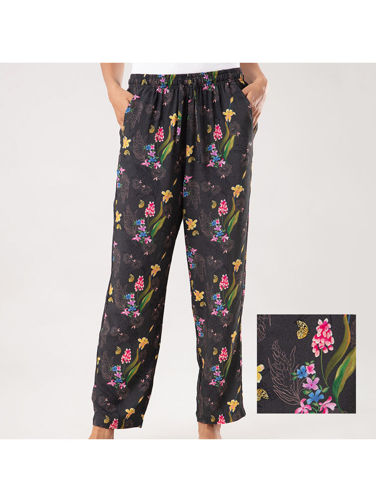 Nykd by Nykaa Printed Paradise Ultra-smooth Pyjama - NYS022 Floral Print