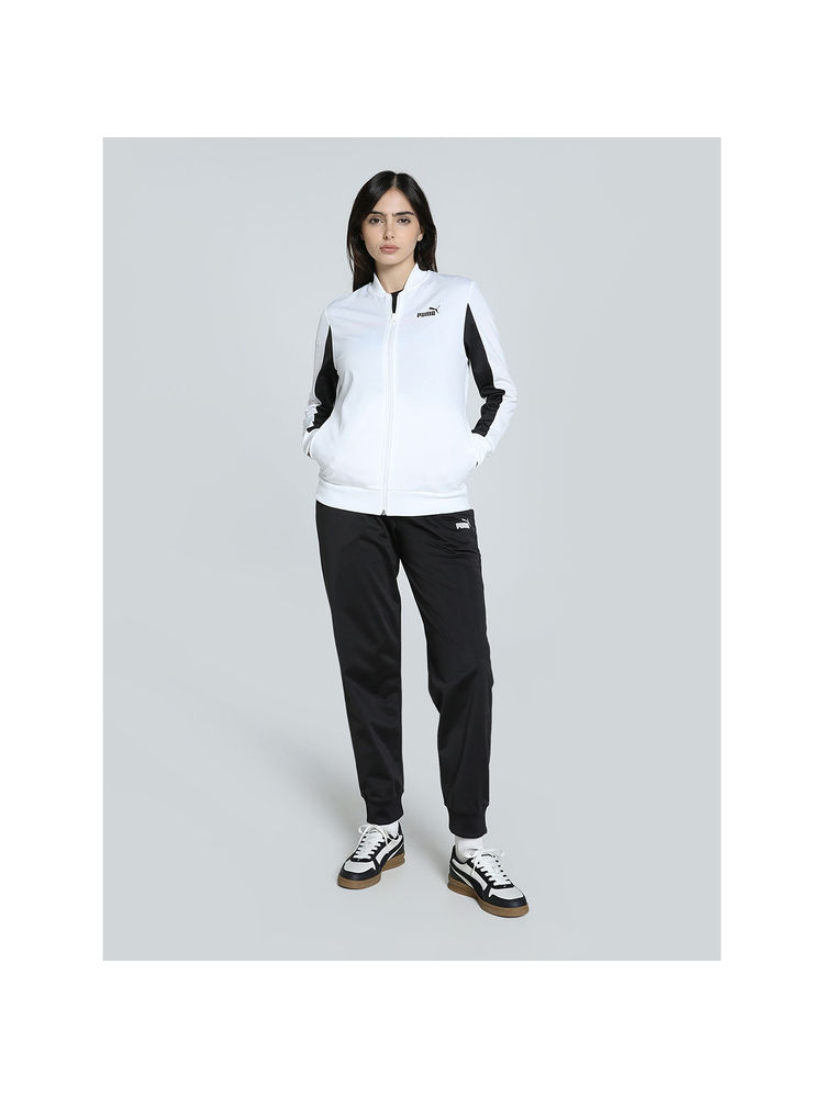 Puma Poly Baseball Women White Tracksuit (Set of 2)-picture-27