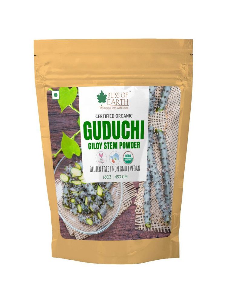Bliss Of Earth Certified Organic Giloy Powder-picture-36
