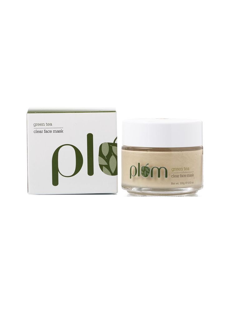 Plum Green Tea Clear Face Mask-image-4