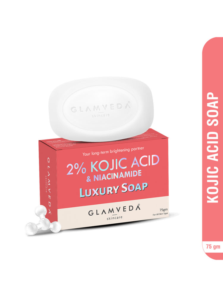 Glamveda 2% Kojic Acid & Niacinamide Luxury Soap-image-23
