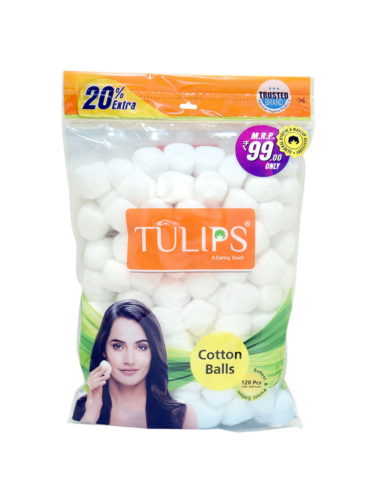 Tulips White Cotton Balls-picture-35