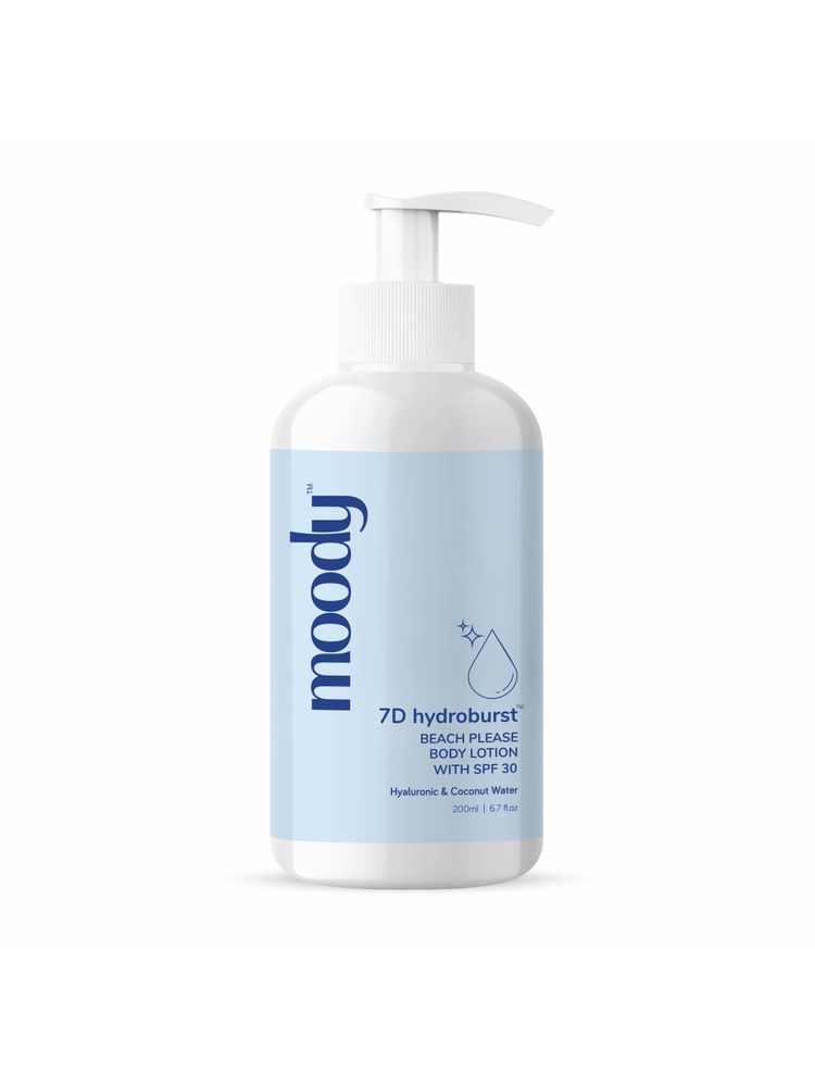 Moody 7D Hydroburst Beach Please Body Lotion With SPF 30 Hyaluronic & Coconut Water-picture-20