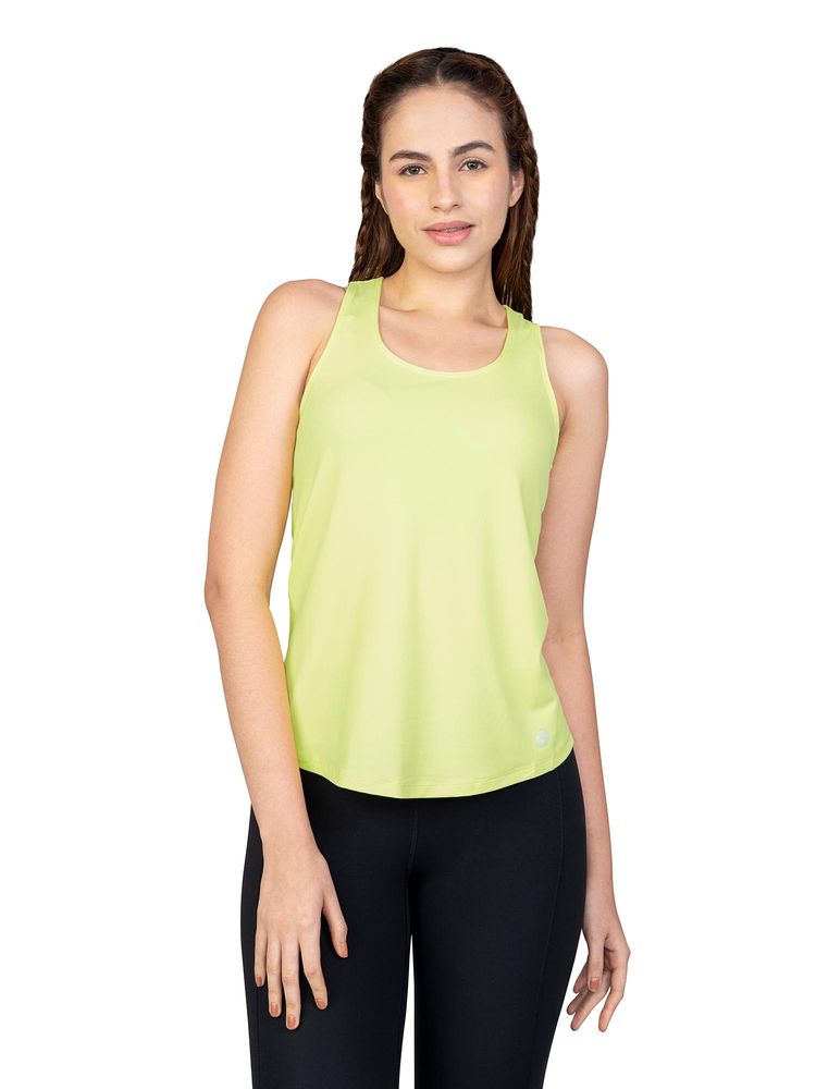 ENABL LIFE Energize Racerback Yellow Tank Top-image-35
