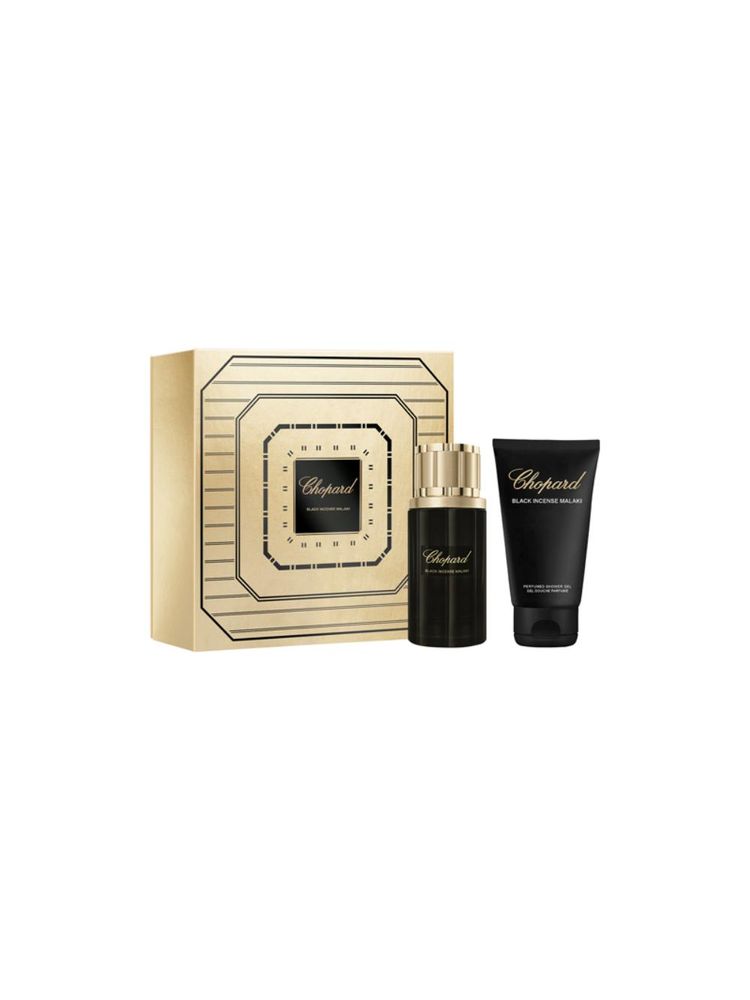 Chopard Black Incense Malaki Set - Eau De Parfum & Shower Gel-picture-14