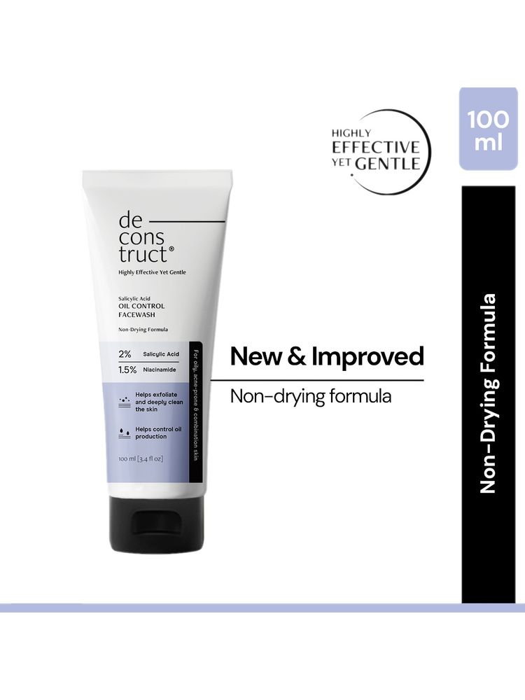 Deconstruct Salicylic Acid + Niacinamide Face Wash for Oil Control & Acne-Prone Skin-picture-19