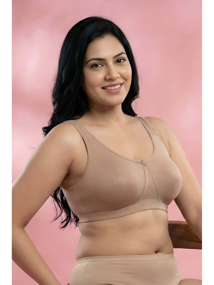 Zivame True Curve Double Layered Non Wired Full Coverage Minimiser Bra - Roebuck-picture-17