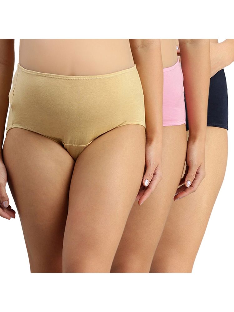 Morph Maternity Pack Of 3 Maternity Hygiene Panties - Multi-Color-picture-17