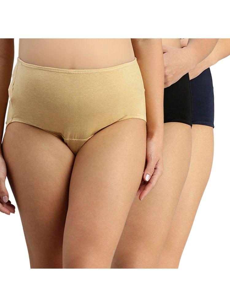 Morph Maternity Pack Of 3 Maternity Hygiene Panties - Multi-Color-picture-22