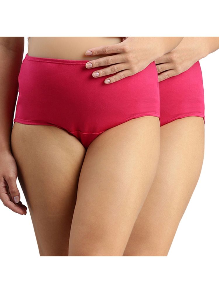 Morph Maternity Pack Of 2 Maternity Panties - Pink-image-15