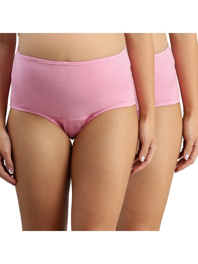 Morph Maternity Pack Of 2 Maternity Panties - Pink-picture-8