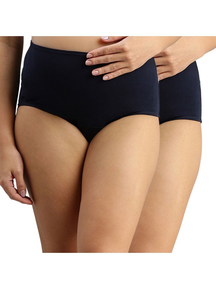Morph Maternity Pack Of 2 Maternity Panties - Blue-picture-38