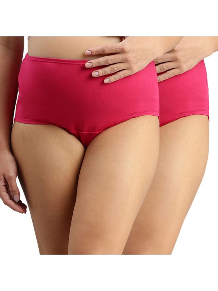 Morph Maternity Pack Of 2 Maternity Hygiene Panties - Pink-image-18