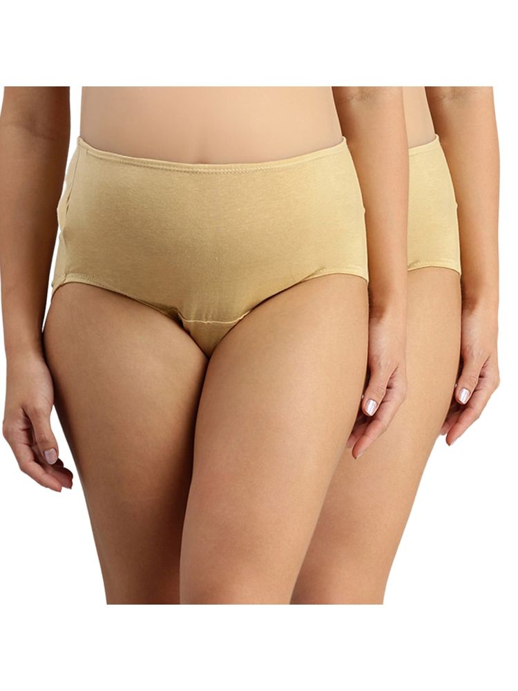 Morph Maternity Pack Of 2 Maternity Hygiene Panties - Nude-picture-27