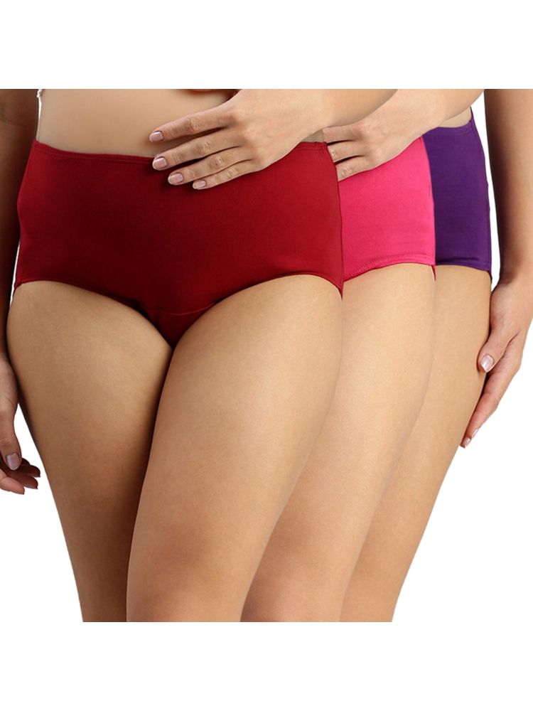 Morph Maternity Pack Of 3 Maternity Hygiene Panties - Multi-Color-picture-16
