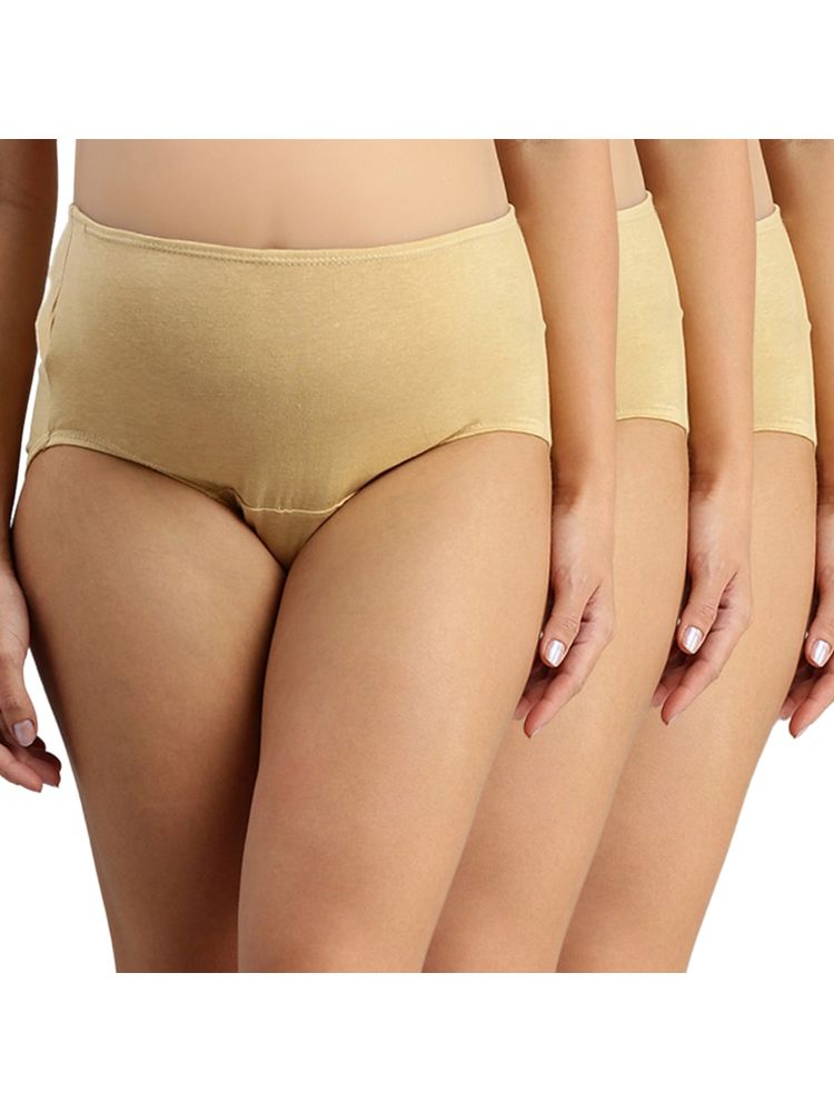 Morph Maternity Pack Of 3 Maternity Hygiene Panties - Nude-picture-23