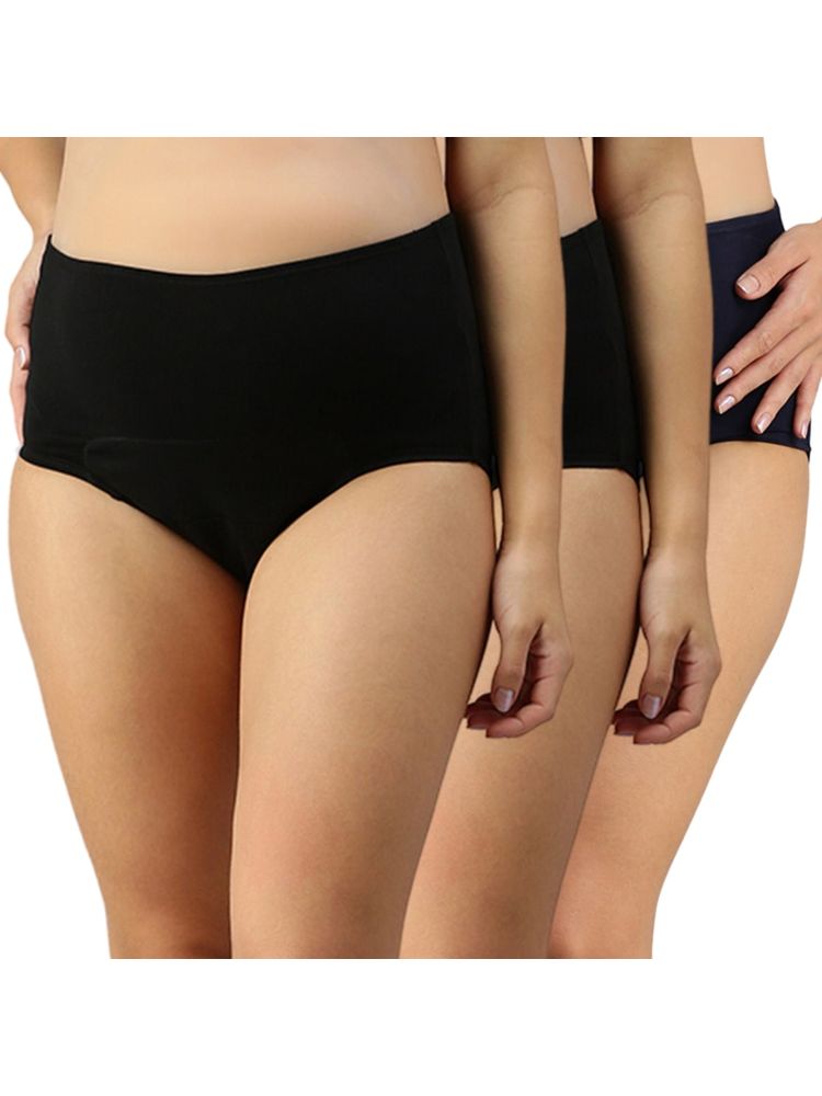Morph Maternity Pack Of 3 Post Delivery Period Panty - Multi-Color-picture-12