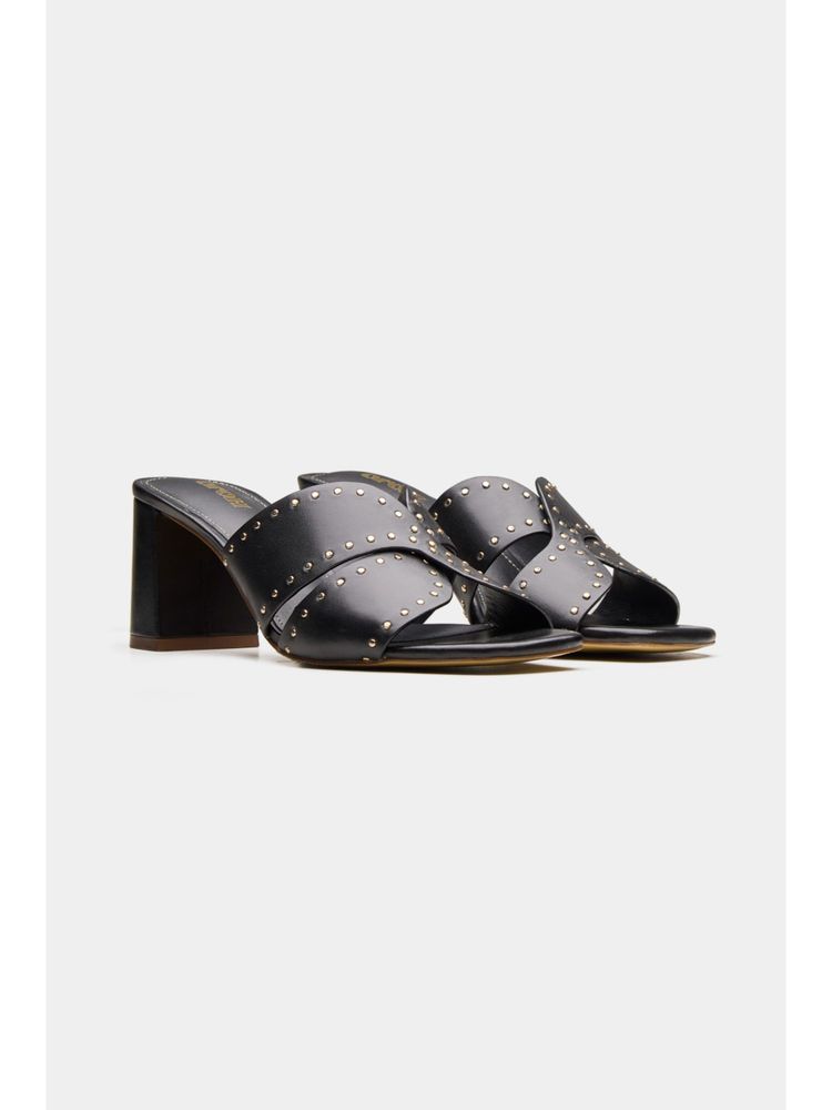 Oroh Women Black Chester Block Heels-image-41