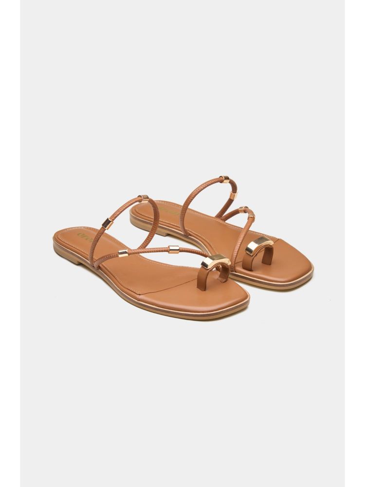 Oroh Women Brown Stella Flats-image-45