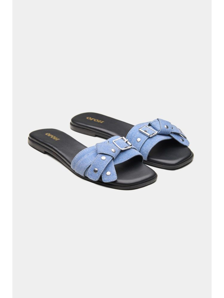 Oroh Women Blue Manchester Flats-image-28