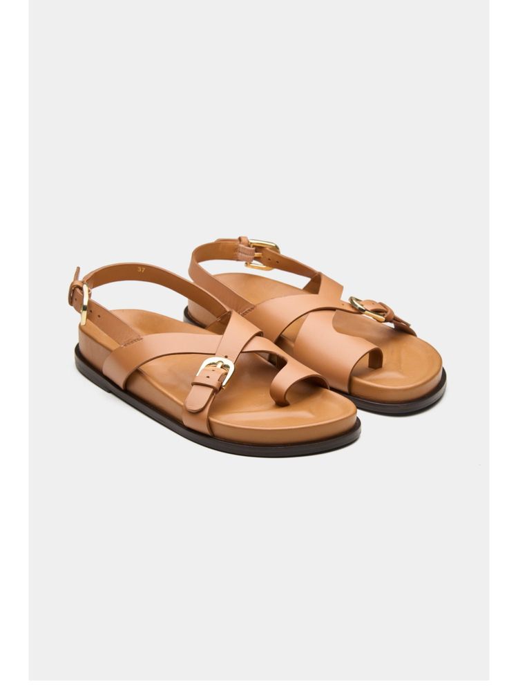 Oroh Women Tan Proxima Sandals-image-11