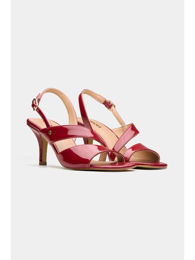 Oroh Women Maroon Cygnus Stiletto Heels-image-24