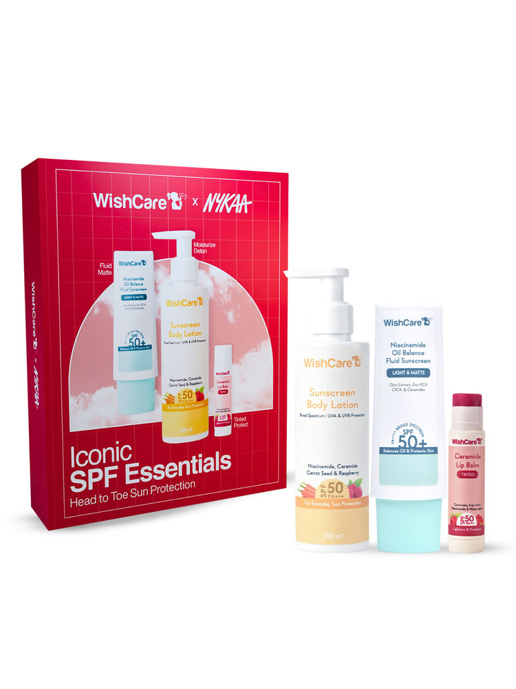 Wishcare Iconic SPF Essentials Head-to-Toe Sun Protection SPF 50+ PA++++ Exclusive Gift Box
