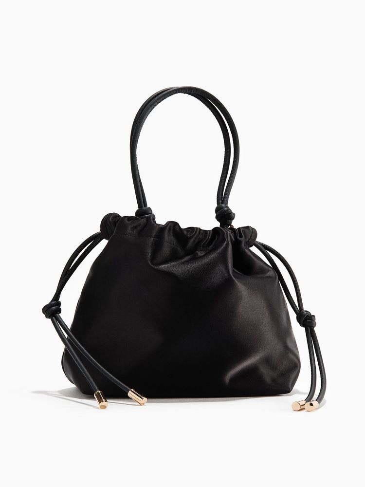 H&M Women Black Drawstring HandBag-picture-10