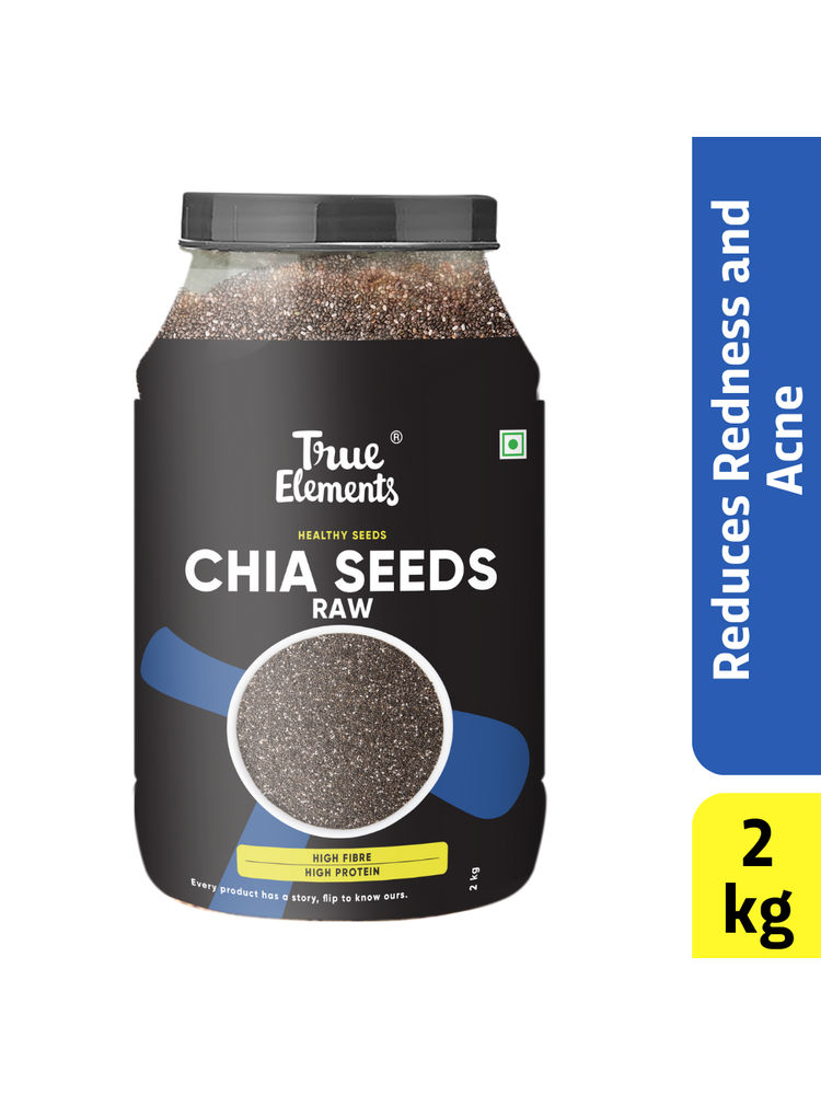 True Elements Raw Chia Seeds - Reduces Redness and Acne-image-13