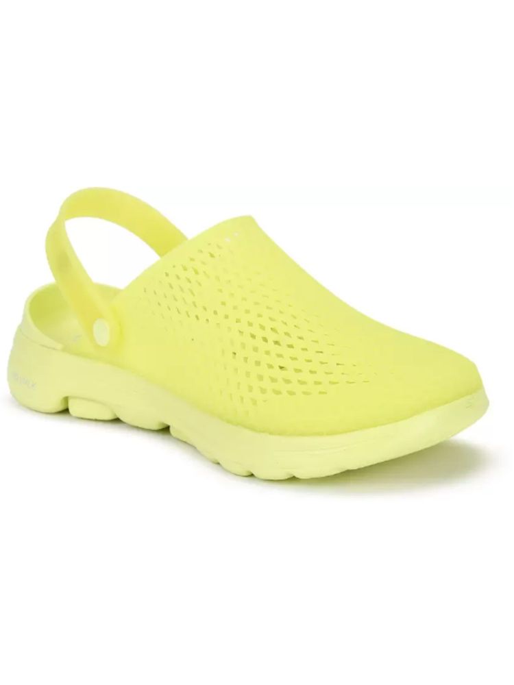 SKECHERS Women GO WALK 5 - TRUE CATCH Clogs - Yellow-picture-16