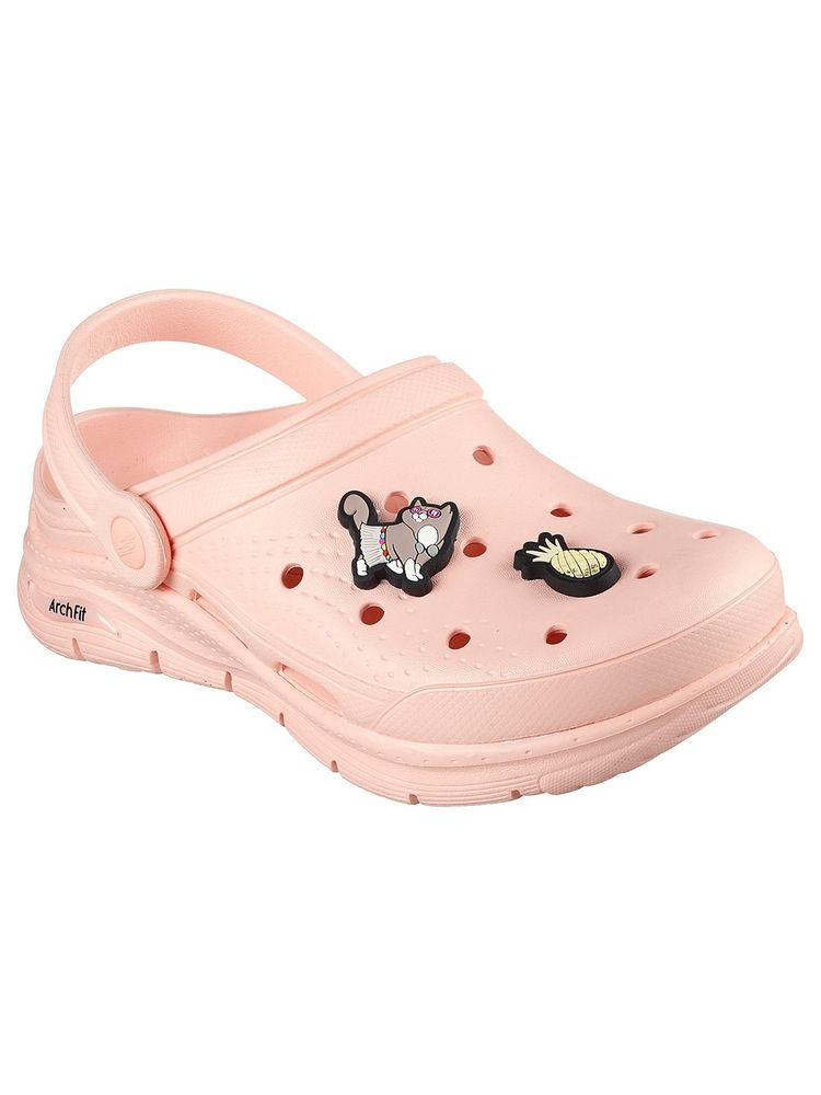 SKECHERS Women ARCH FIT - OHANA KITTY Clogs - Pink-picture-41