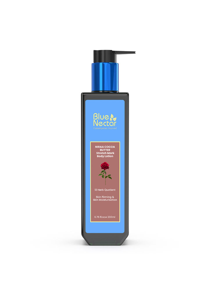 Blue Nectar Stretch Mark Body Lotion For Skin Firming & Moisturization