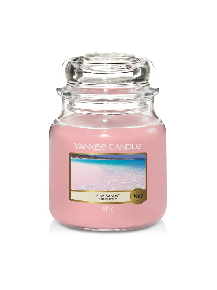 Yankee Candle Original Medium Jar Scented Candle - Pink Sands-image-29