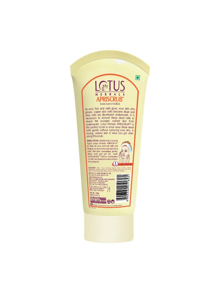 Lotus Herbals Apriscrub Fresh Apricot Scrub-picture-12