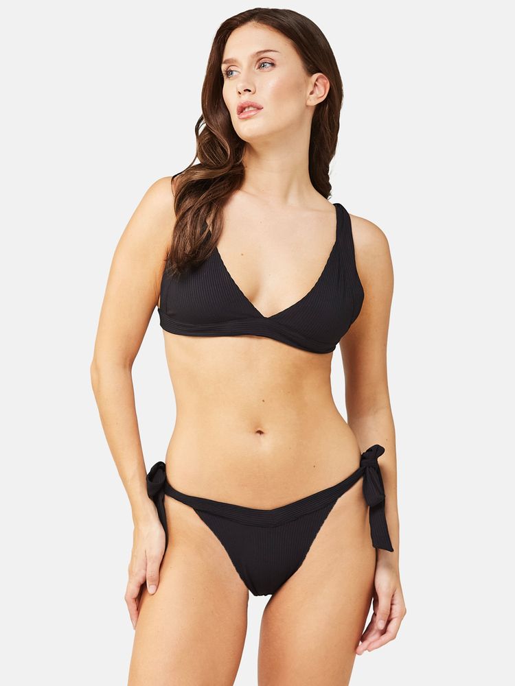 G Heist Women Stretchable Ribbed Swim Swimwear Bra and Panty-image-36
