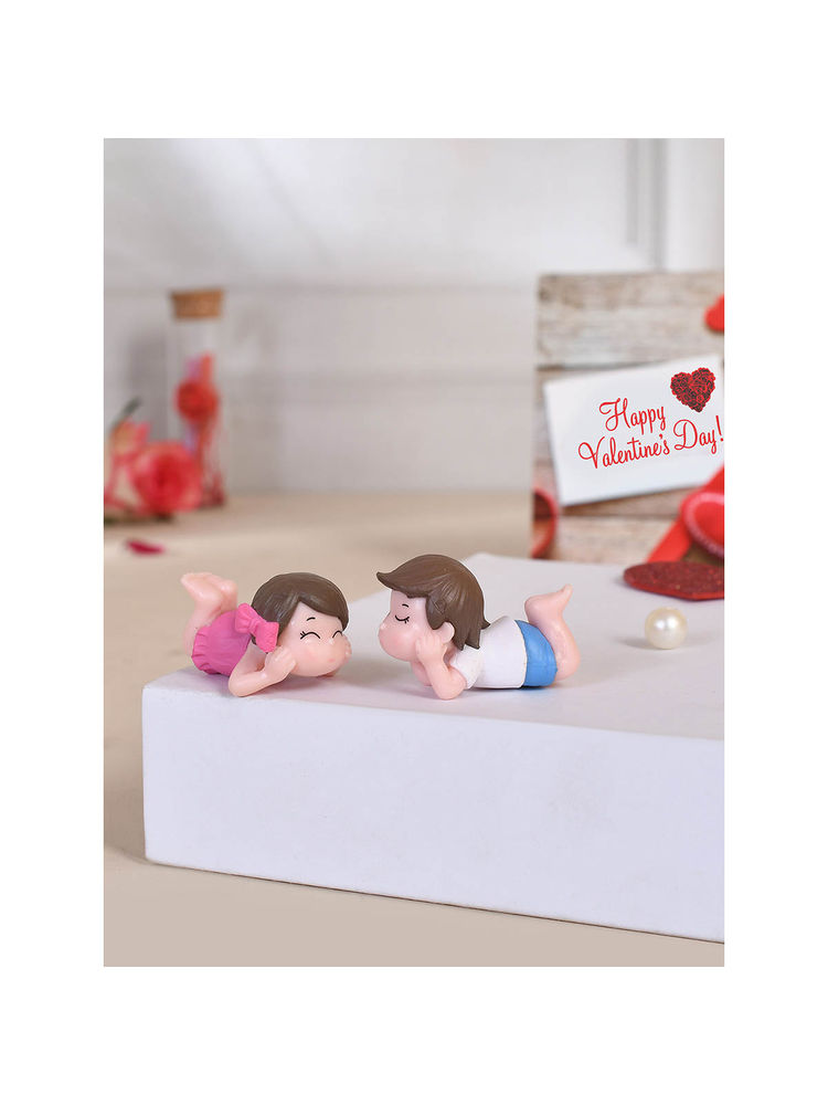 Tayhaa Lying On The Floor Romantic Couple Showpiece-picture-41