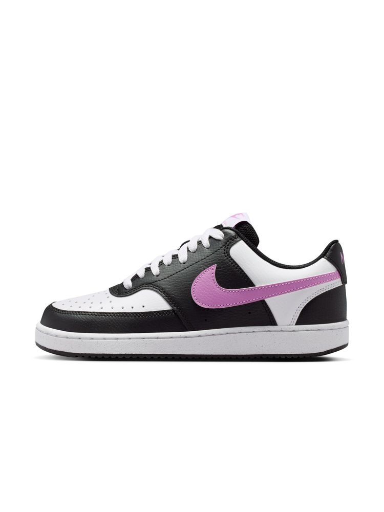 Nike Court Vision Low Next Nature Women Black Basketball Shoes