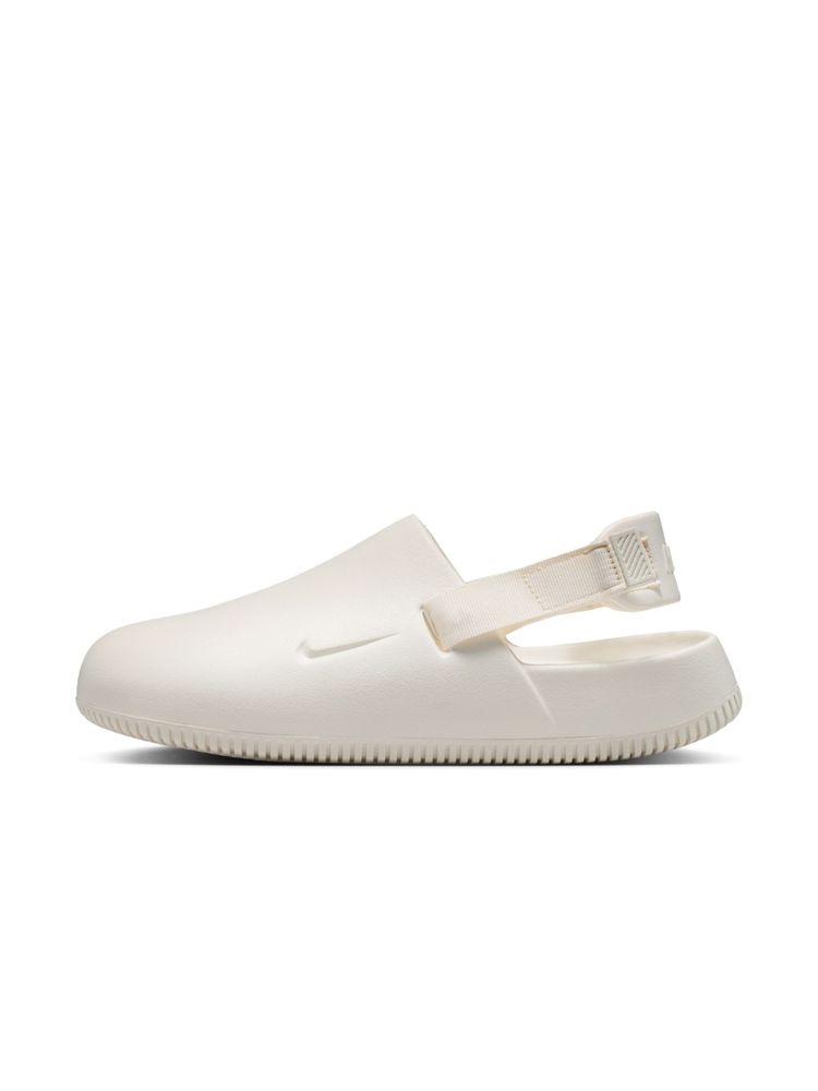 Nike Calm Women White Clogs-picture-11